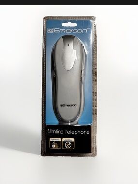 Emerson Slim Line Telephone EM2116WH NEW NIP RARE VINTAGE HTF NWT